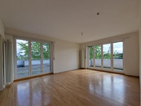 "Gemütliche Wohnung mit grosser Dachterrasse im Grünen!" - Foto 3