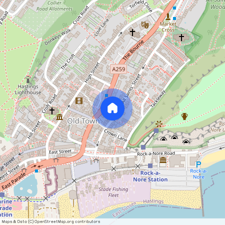 All Saints Street, Hastings