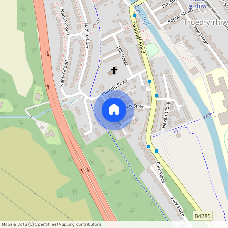 Diana Street, Troedyrhiw, Merthyr Tydfil, CF48