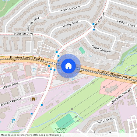 Eglinton Avenue East, Toronto