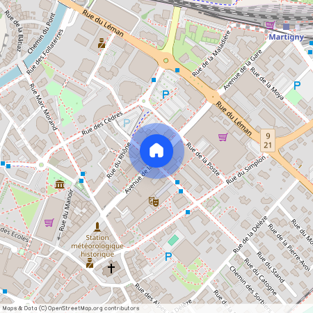 Av. de la Gare, 1920 Martigny