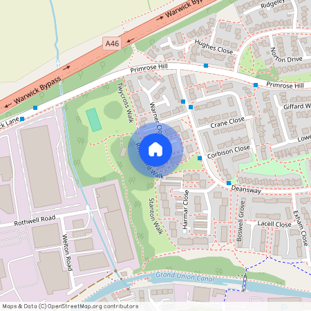 Raynsford Walk, Warwick
