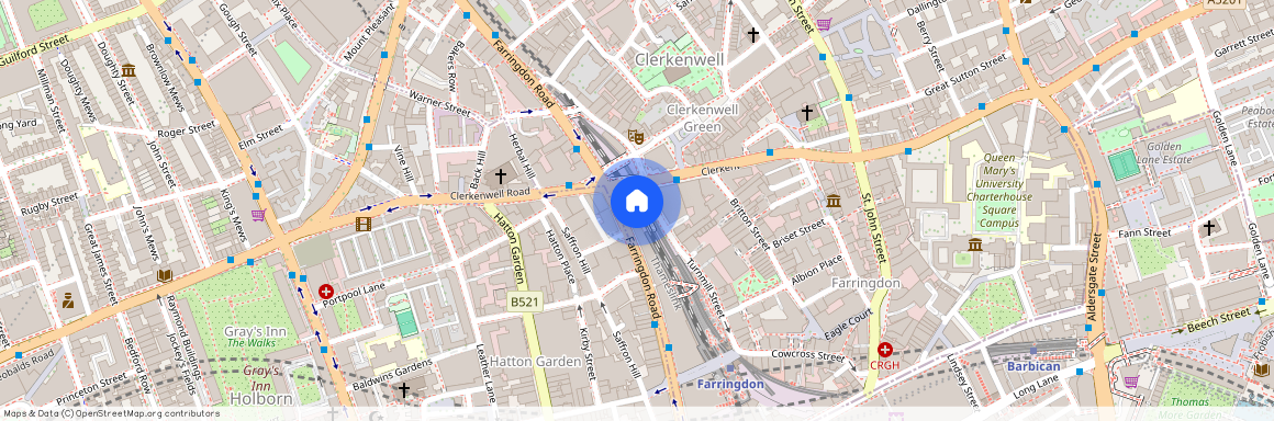 Herbal Hill, Farringdon, London, EC1R