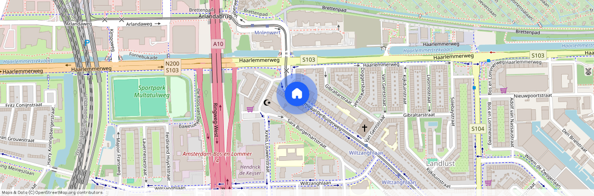 Admiraal de Ruijterweg, Noord-Holland, Amsterdam, 1055 MJ