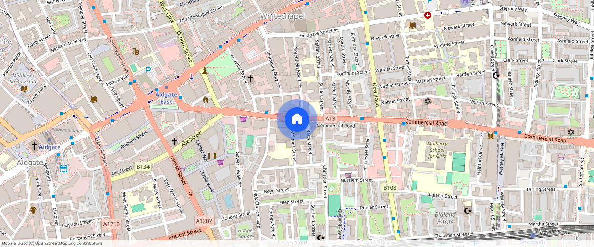 ** Henriques Street, London, E1 1NB