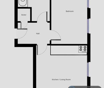 1 bedroom flat to rent - Photo 3