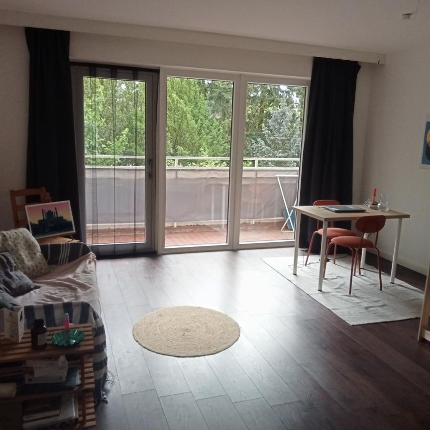 Im Herzen von Gießen mit Blick auf den Botanischen Garten: Große, helle 1 Zimmer-Wohnung mit Balkon, Diezstr. 7, Gießen - Foto 1