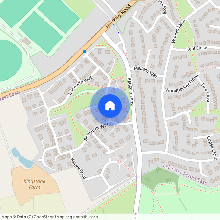 Bosworth Way, Leicester Forest East