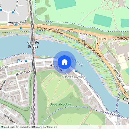 St Georges Walk, Lancaster LA1