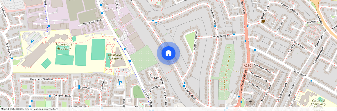 Downs Road, Folkestone