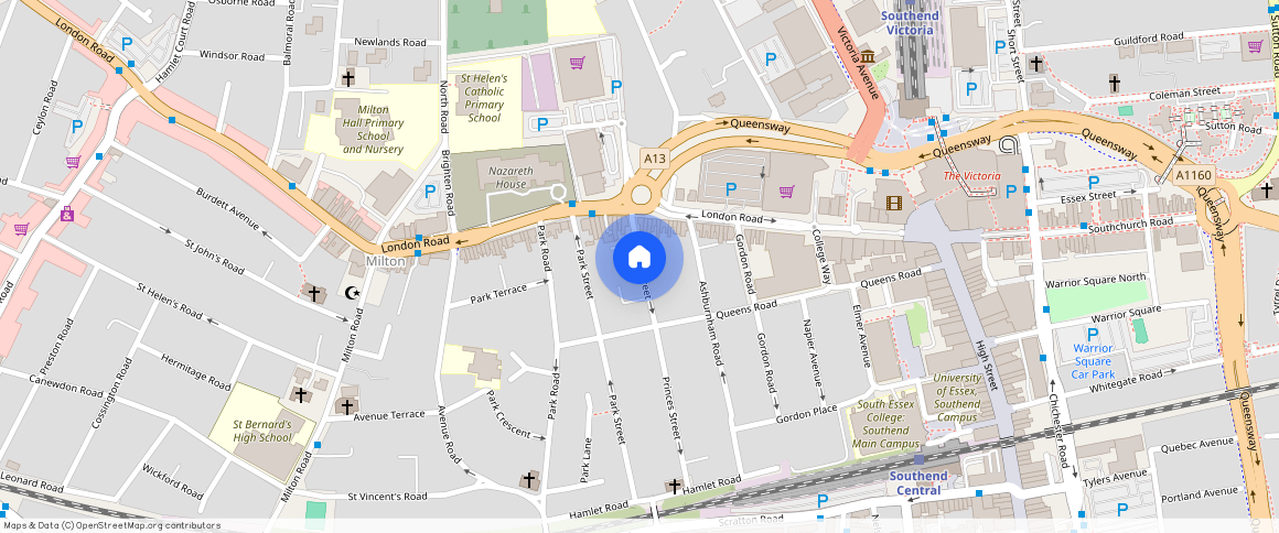 Southend-on-sea, SS1 1PT, Essex