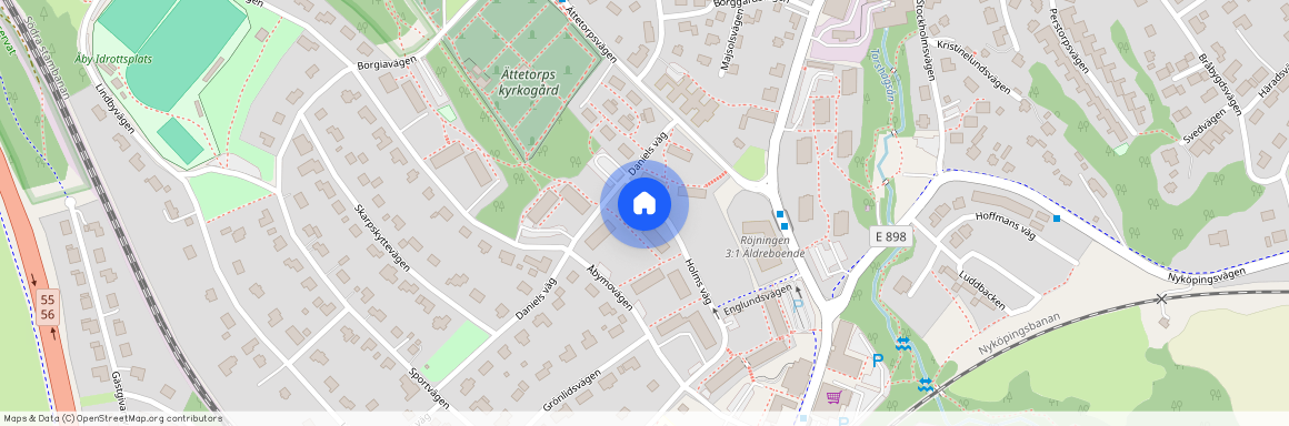 Holms väg 17 A, Åby