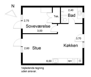 Slet Parkvej 28 E, 1. 5, 8310 Tranbjerg J - Foto 4