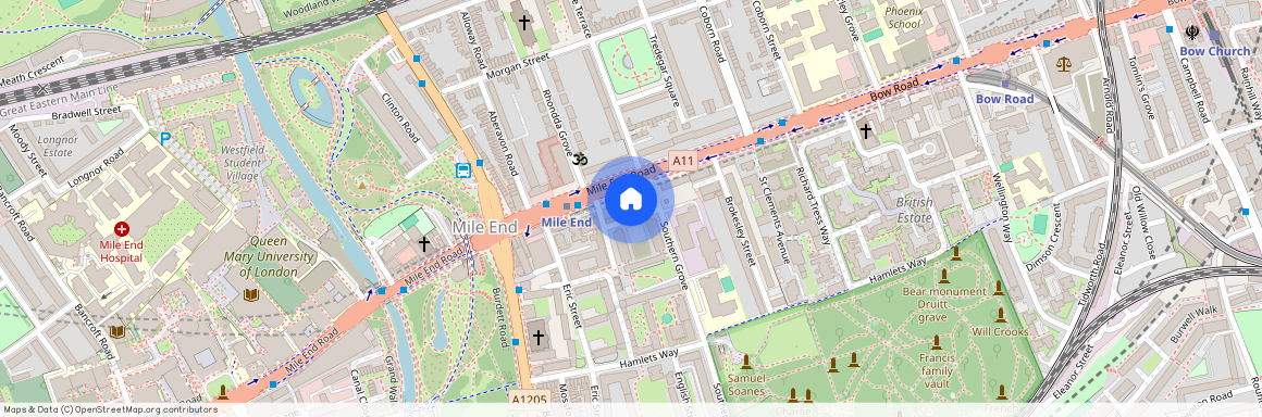 Mile End Road, London E3