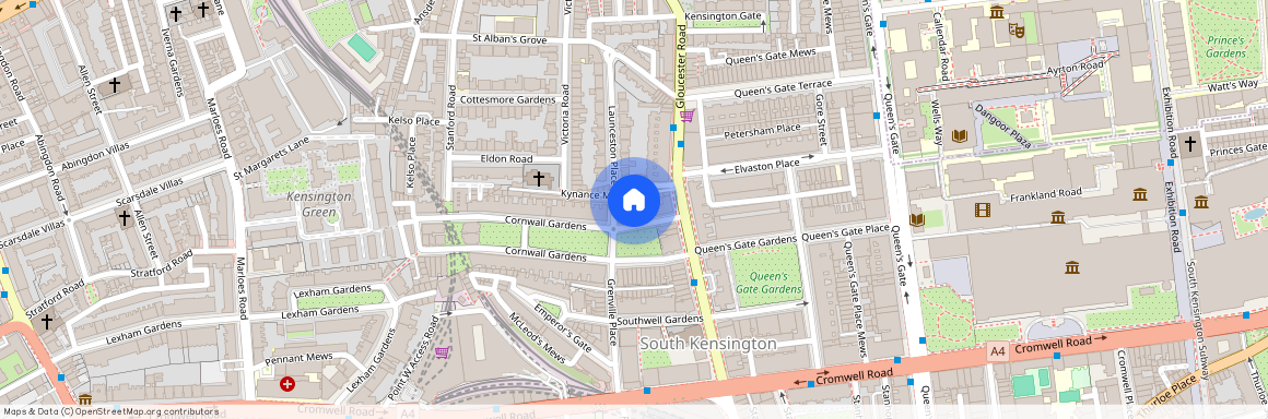 Cornwall Gardens, South Kensington, London, SW7