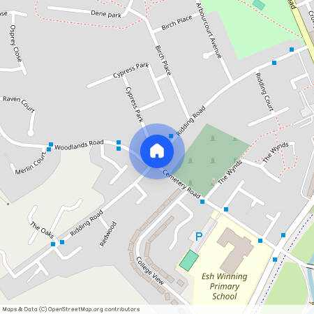 at The Oaks, Ridding Road, The Oaks DH7