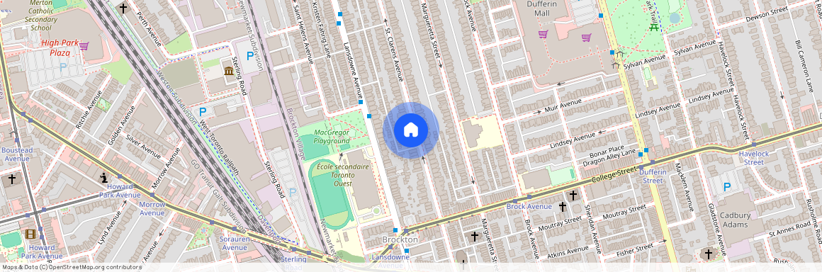 238 Saint Clarens Avenue Unit# Main, Toronto