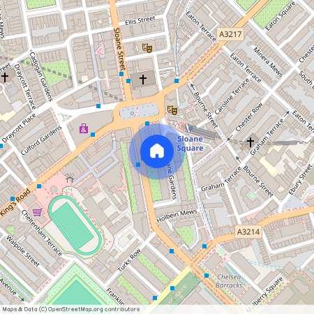 Sloane Gardens, Chelsea, London, SW1W