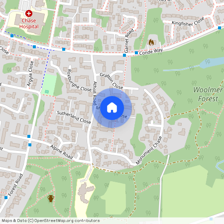 Montrose Close, Whitehill, Bordon