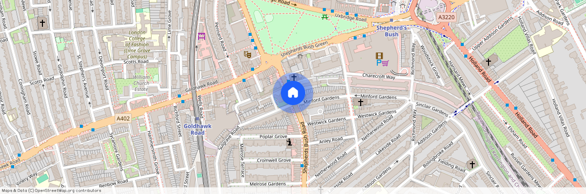 Shepherds Bush Rd, London W6 7NA