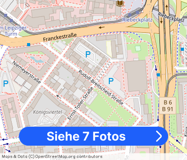 Gepflegte 2-Raumwohnung in der Rudolf-Breitscheid-Straße! - Foto 1