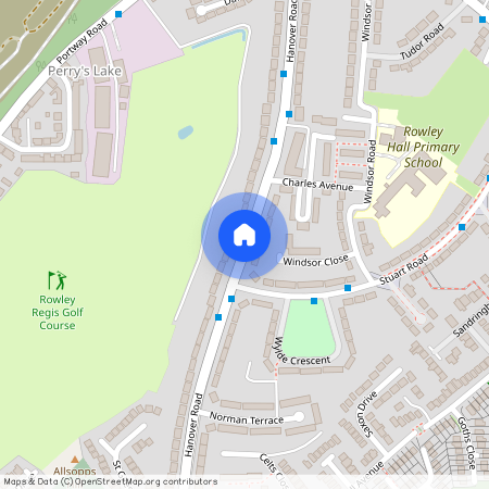 Hanover Road, Rowley Regis, West Midlands, B65