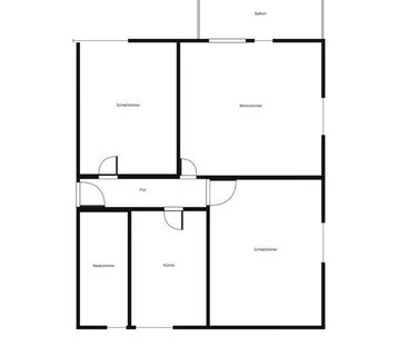 Hier macht wohnen Spaß: praktische 3-Zimmer-Wohnung - Foto 3