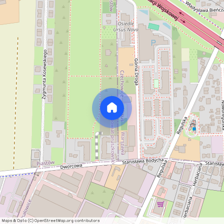 ul. Górna Droga, Piastów, pruszkowski, mazowieckie, Warszawa