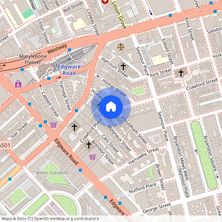 T.S. Eliot, Crawford Place, London, W1H 5NN, United Kingdom