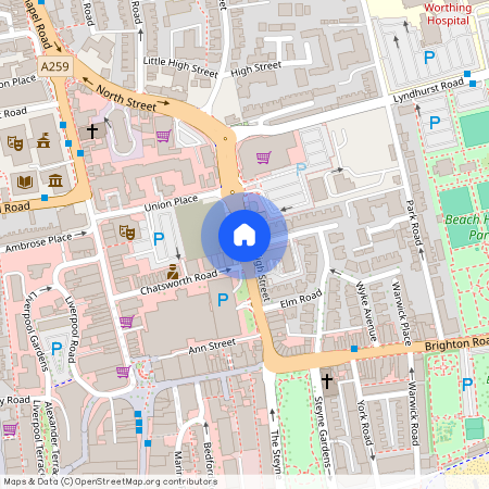 Parkside, High Street, Worthing, West Sussex, BN11