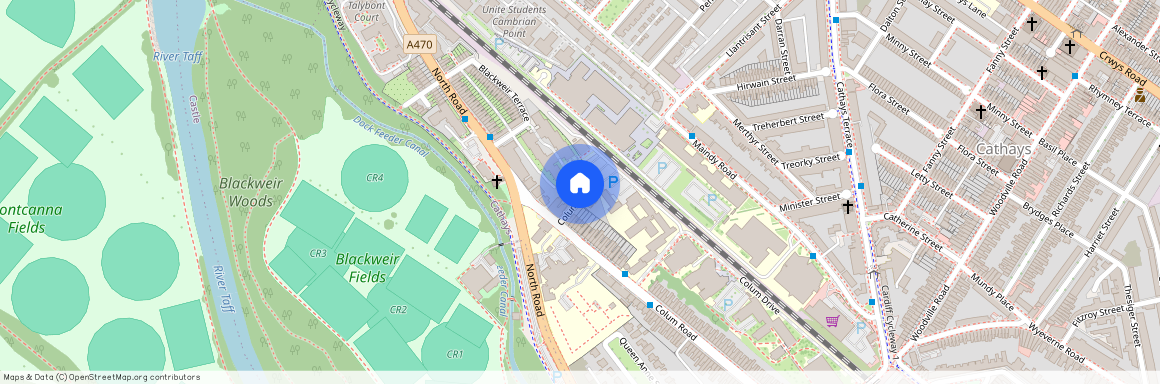 Colum Place, Cathays, Cardiff, CF10 3EP, Cardiff