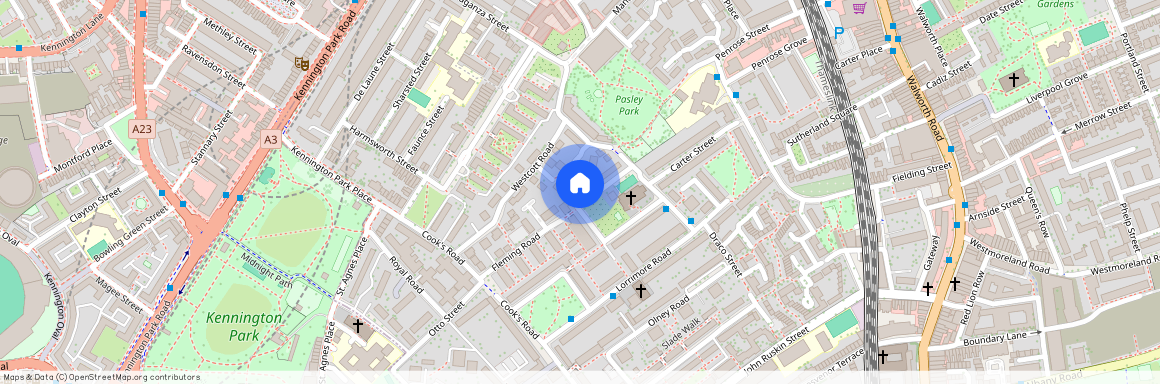 Lorrimore Square, Kennington, SE17