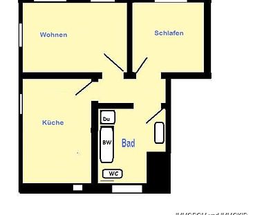 2-Zimmer-Wohnung mit Wanne und Dusche zu vermieten *360 Grad Rundgang! - Photo 1