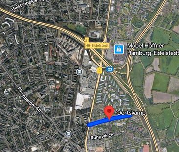 Renovierte 1,5 Zimmer Eidelstedt zu vermieten - Foto 1