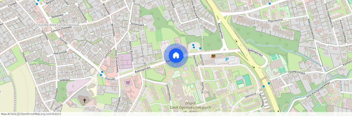 ul. Babiogórska, Aleksandrowice, Bielsko-Biała, śląskie