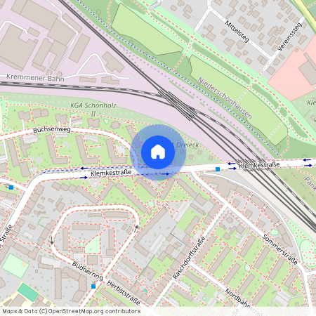 Büchsenweg 33A, 13409 Berlin OT Reinickendorf, Zur Karte