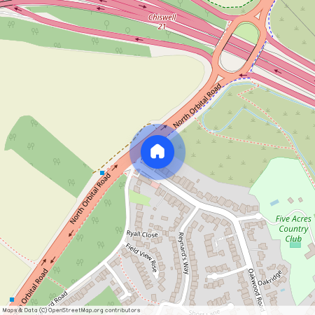 Oakwood Road, AL2 3ET, Bricket Wood