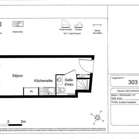 Location Appartement 1 pièce 18m² MONTPELLIER 34000 - Photo 3