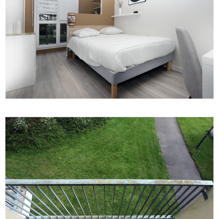 SQUARE DU CORMIER Colocation 4 chambres à Rennes - Photo 1