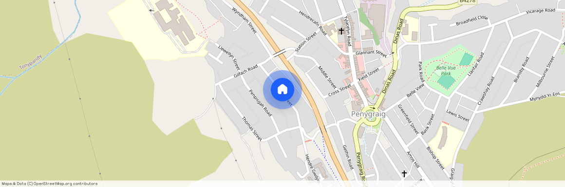 Mikado Street, Tonypandy, CF40