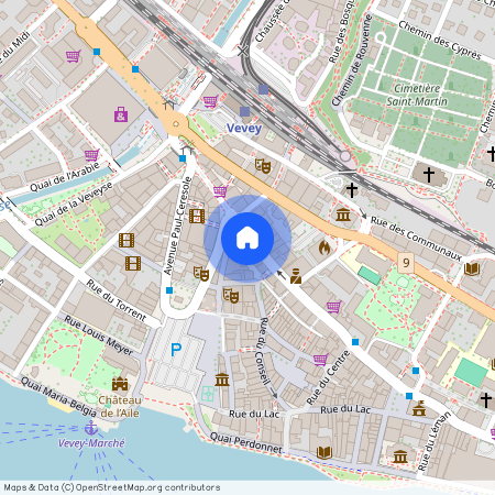 Rue du Simplon 45, 1800 - VEVEY, Suisse