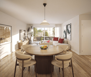 Ihr neues Zuhause im Neubauprojekt AFFINO stilvolle 2.5-Zimmerwohnung mit Balkon - Photo 1