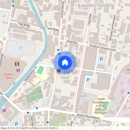 ul. Towarzystwa Szkoły Ludowej, Biała Wschód, Bielsko-Biała, śląskie