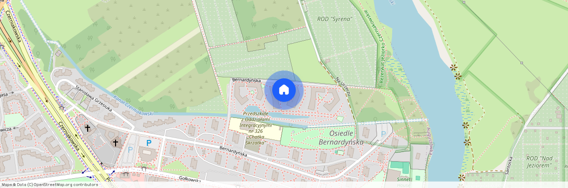 ul. Bernardyńska, Czerniaków, Mokotów, Warszawa, mazowieckie