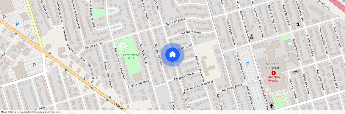 Churchill Street, City of Moncton, NB E1C, Canada