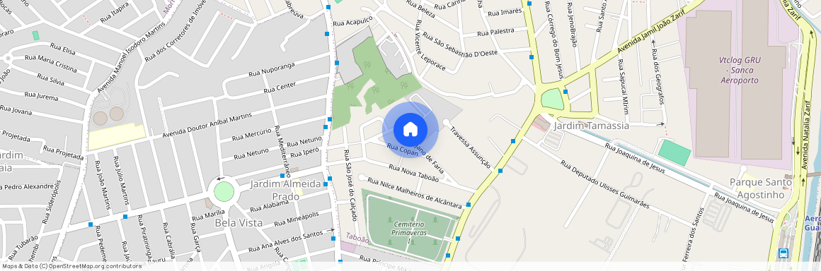 Rua Caçador, Jardim São Domingos, SP, Guarulhos