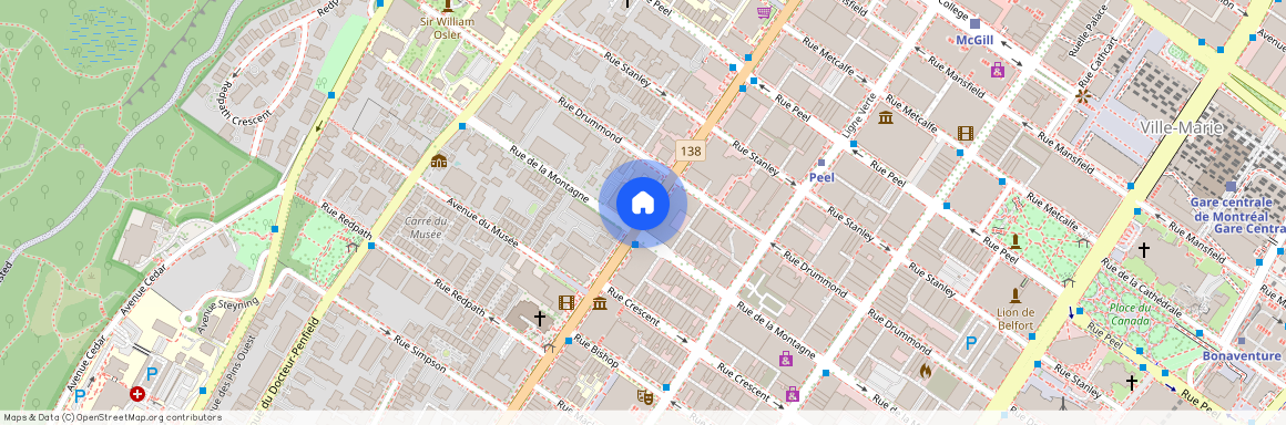 1245 Sherbrooke, Montréal, QC H3G 1G2