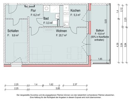 Platte im neuen Look – moderne Wohnung für Inhaber des weißen WBS - Foto 3