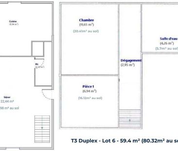 Location / Appartement T3 - Photo 1