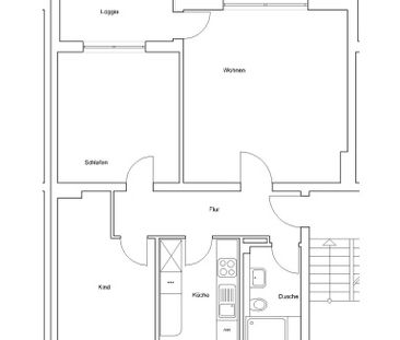 Naabstr. 21, 3 L - Schöne 3 Zimmer Wohnung mit Tageslichtbad und Lo... - Photo 5